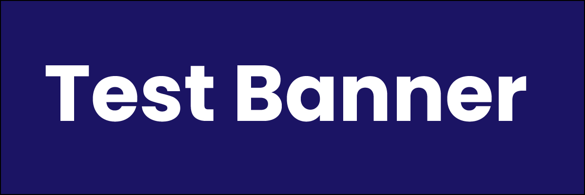 This is a New Banner